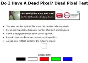 Do I Have a Dead Pixel? logo